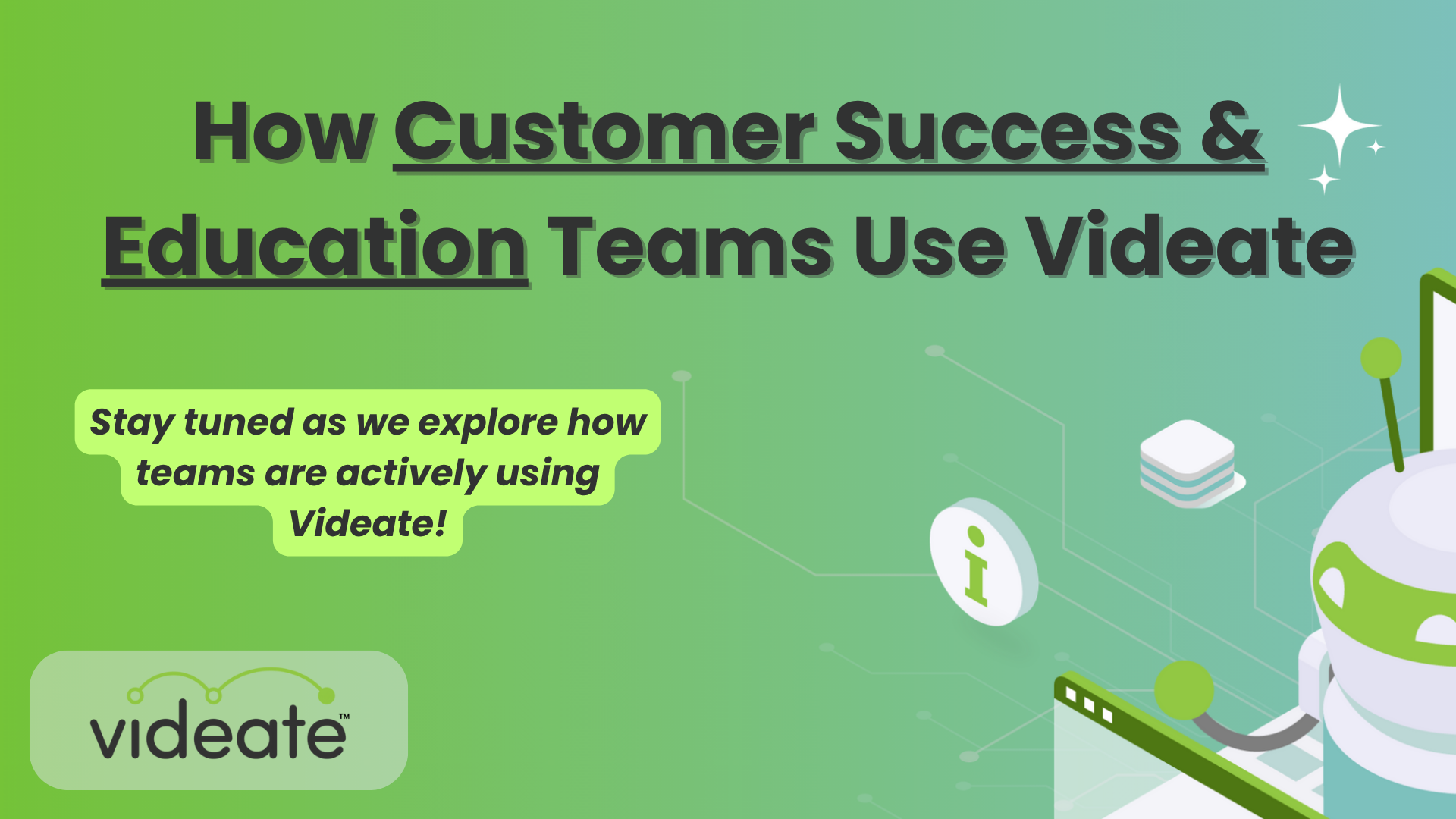 How Customer Success & Education Teams Use Videate